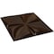 Ekena Millwork 19 5/8in. W x 19 5/8in. H Riley EnduraWall Decorative 3D Wall Panel Covers 2.67 Sq. Ft. WP20X20RLAMB - alternate 5